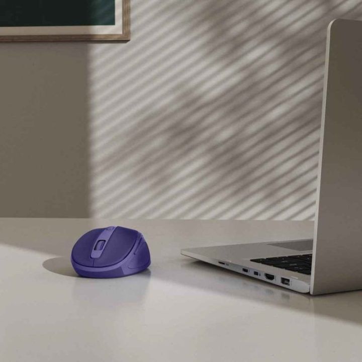Hama WM-400 belaidė optinė pelė, violetinė