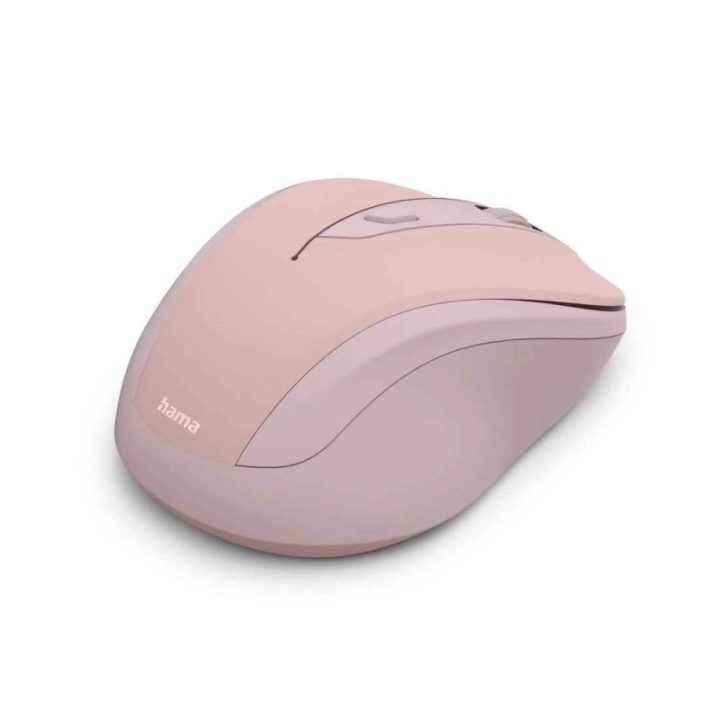 Hama WM-400 belaidė optinė pelė, rožinė