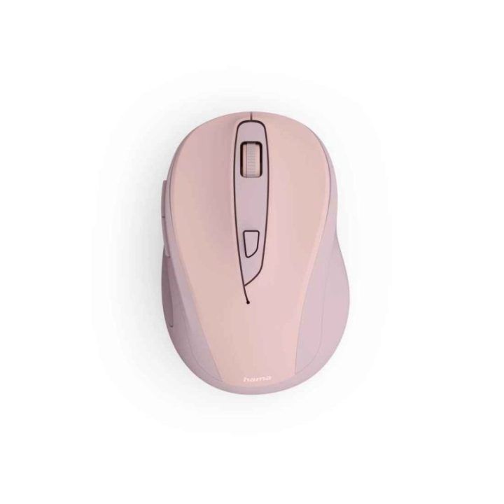 Hama WM-400 belaidė optinė pelė, rožinė