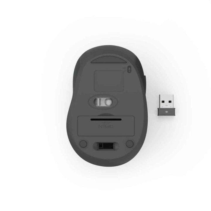 Hama WM-400 belaidė ergonominė pelė, juoda