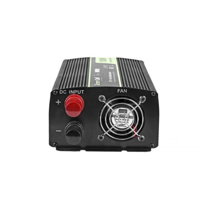12V–230V įtampos keitiklis Green Cell INV09, grynos sinusoidės