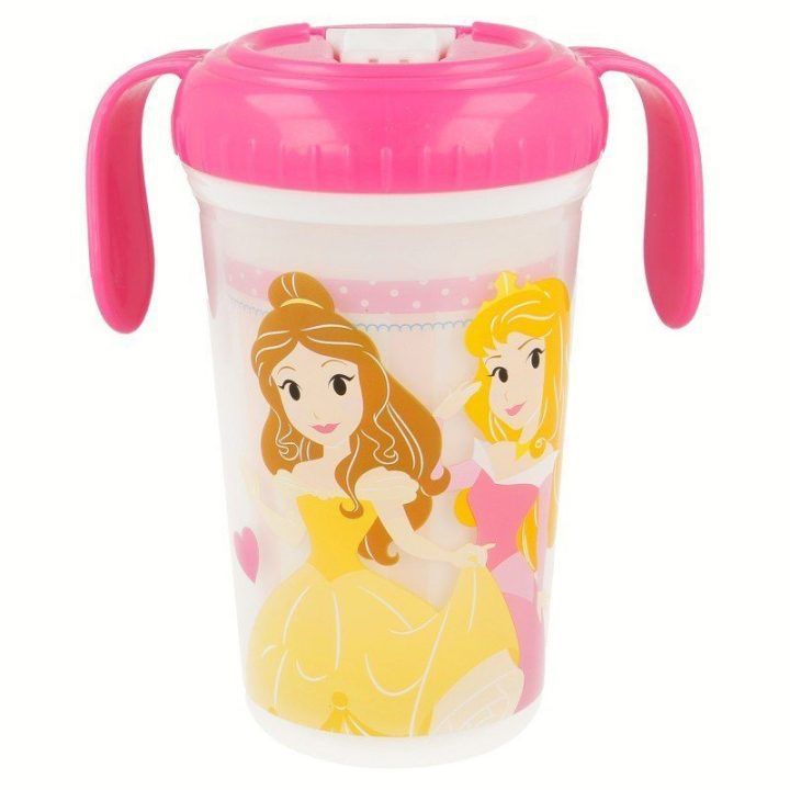 Vaikiškas puodelis su snapeliu Princess, 320 ml