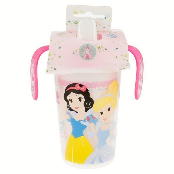 Vaikiškas puodelis su snapeliu Princess, 320 ml