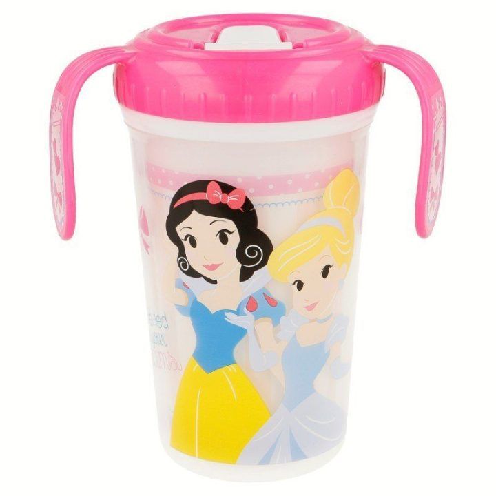 Vaikiškas puodelis su snapeliu Princess, 320 ml