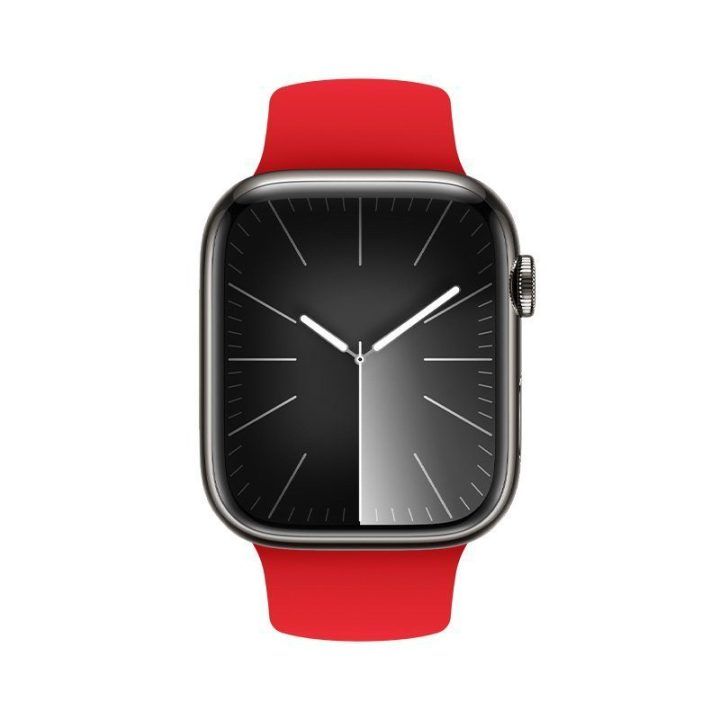 Dirželis Apple Watch, raudonas, silikoninis, Crong