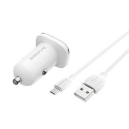 Automobilinis įkroviklis Borofone 18 W su BX19 laidu
