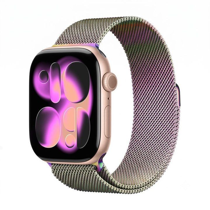 „Apple Watch“ nerūdijančio plieno dirželis „Crong Milano Steel“, 38/40/41/42 mm
