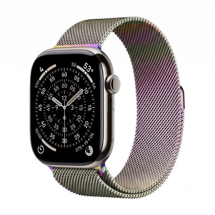 „Apple Watch“ nerūdijančio plieno dirželis „Crong Milano Steel“, 38/40/41/42 mm