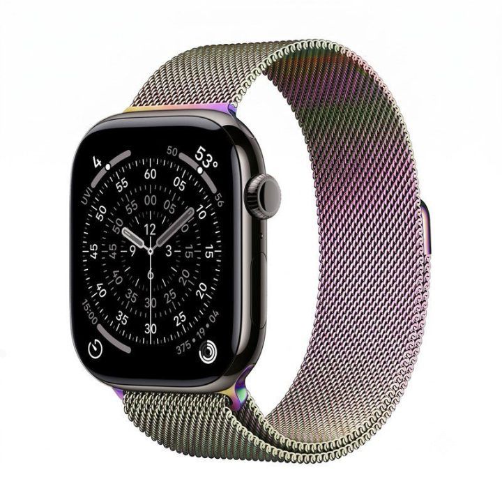 „Apple Watch“ nerūdijančio plieno dirželis „Crong Milano Steel“, 38/40/41/42 mm