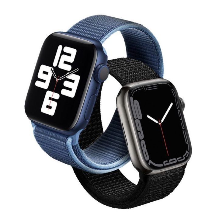Apple Watch dirželis iš nailono, Ocean Blue