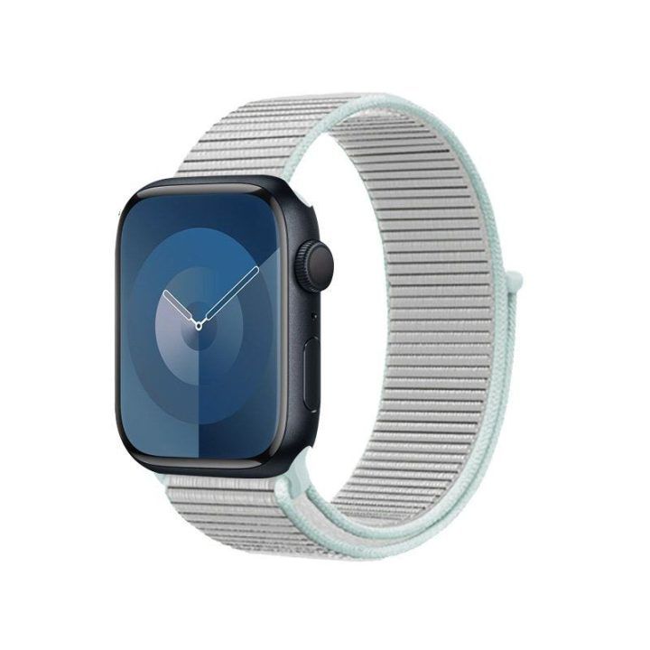 Nailonas dirželis Apple Watch 38/40/41/42 mm, Pastelinė pilka