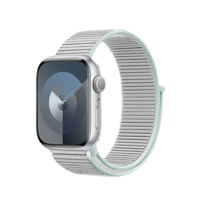 Nailonas dirželis Apple Watch 38/40/41/42 mm, Pastelinė pilka