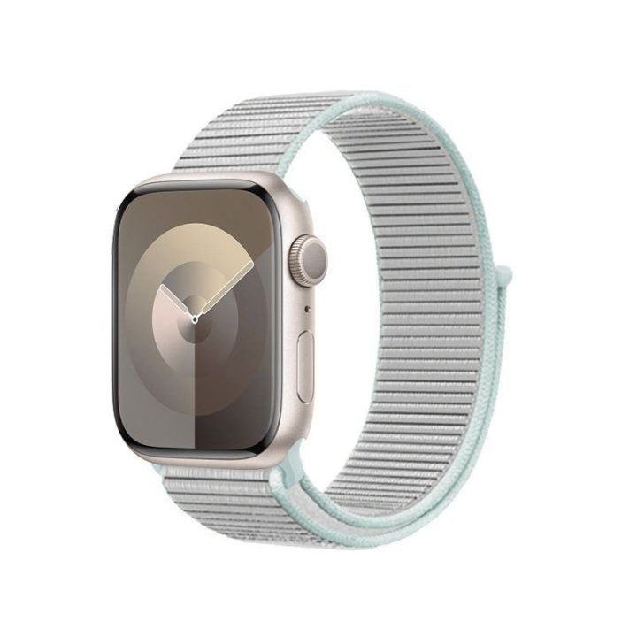 Nailonas dirželis Apple Watch 38/40/41/42 mm, Pastelinė pilka