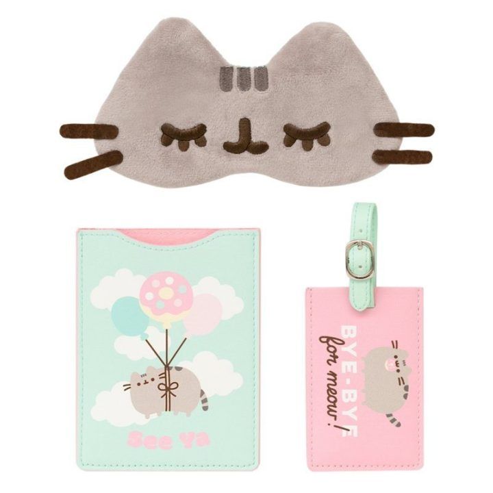 Pusheen kelioninis komplektas iš Foodie kolekcijos