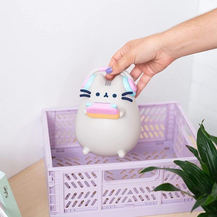 Pusheen lempa 16 cm su USB-C kabeliu