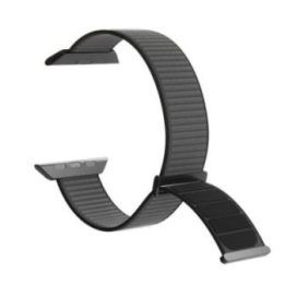 Nailonas sportinis dirželis Apple Watch, juodas