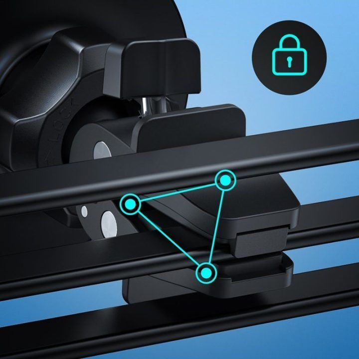 Magnetinis automobilinis laikiklis Crong Carclip Magnetic, juodas