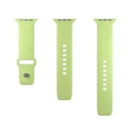 Dirželis Apple Watch, silikoninis, žalias