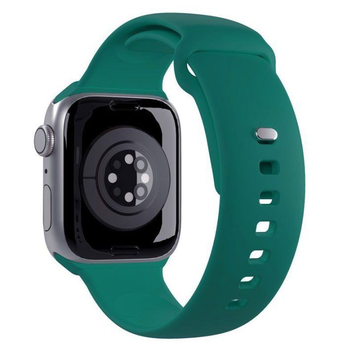 Apple Watch dirželis PURO ICON, silikoninis, žalias