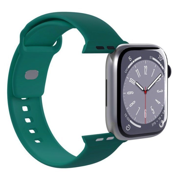 Apple Watch dirželis PURO ICON, silikoninis, žalias