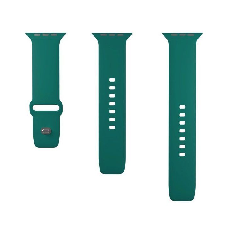 Apple Watch dirželis PURO ICON, silikoninis, žalias