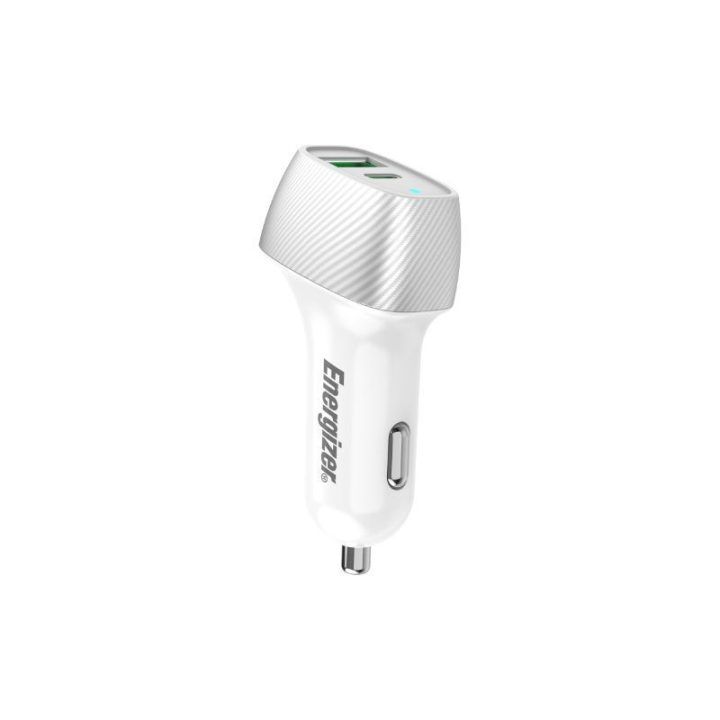 Automobilinis įkroviklis Energizer Ultimate 38 W, baltas
