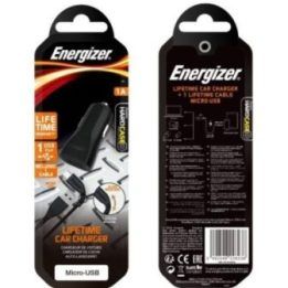 Automobilinis įkroviklis Energizer HardCase 5 W, juodas