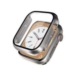 Crong hibridinis dėklas su stiklu Apple Watch 41 mm