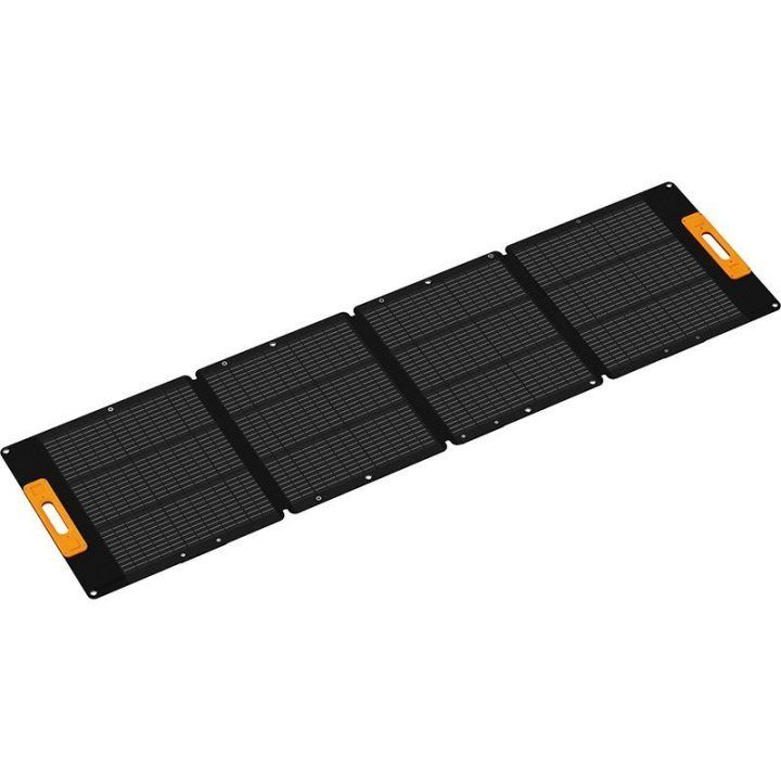 Sulankstoma saulės panelė 210 W su MC4, juoda