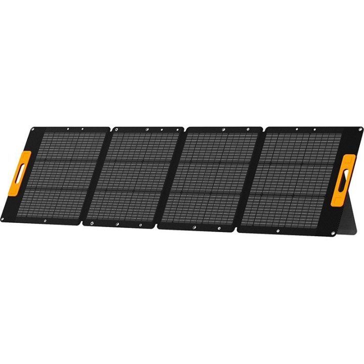 Sulankstoma saulės panelė 210 W su MC4, juoda