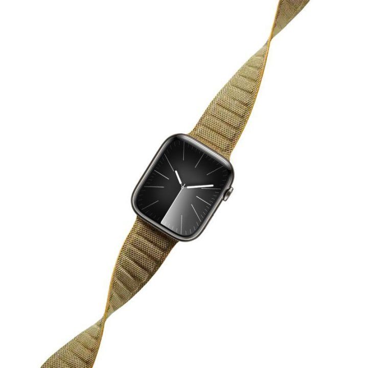 Apple Watch dirželis Crong Melange, geltonas melange