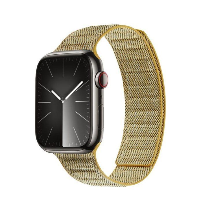Apple Watch dirželis Crong Melange, geltonas melange