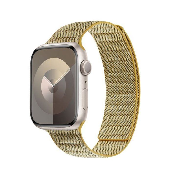 Apple Watch dirželis Crong Melange, geltonas melange