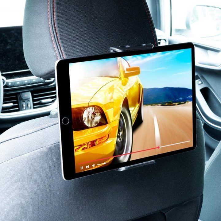 Automobilio galvos atramos laikiklis išmaniajam telefonui ir planšetei 12–21 cm Dunlop
