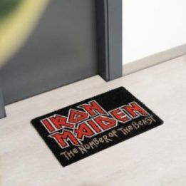 Iron Maiden kilimėlis prie durų 40 × 60 cm, kokoso pluošto