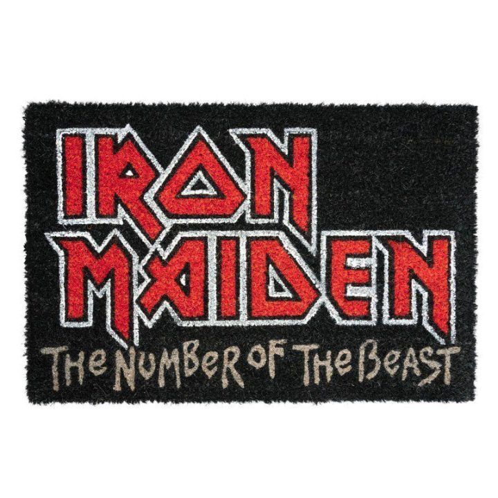 Iron Maiden kilimėlis prie durų 40 × 60 cm, kokoso pluošto