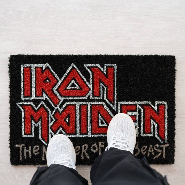 Iron Maiden kilimėlis prie durų 40 × 60 cm, kokoso pluošto