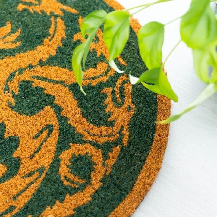 Game of Thrones „House of the Dragon“ durų kilimėlis, 50 cm