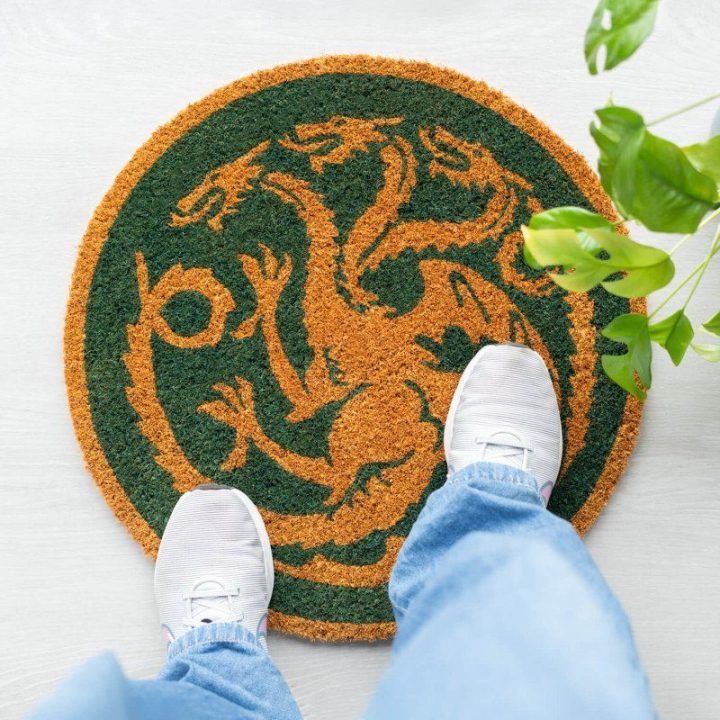 Game of Thrones „House of the Dragon“ durų kilimėlis, 50 cm