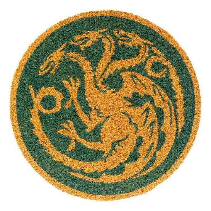Game of Thrones „House of the Dragon“ durų kilimėlis, 50 cm