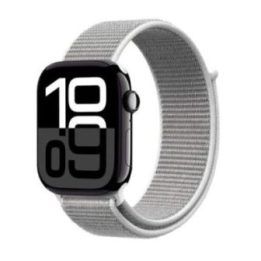Sportinis dirželis Apple Watch 38/40/41/42 mm, sidabro pilkas, Crong Nylon