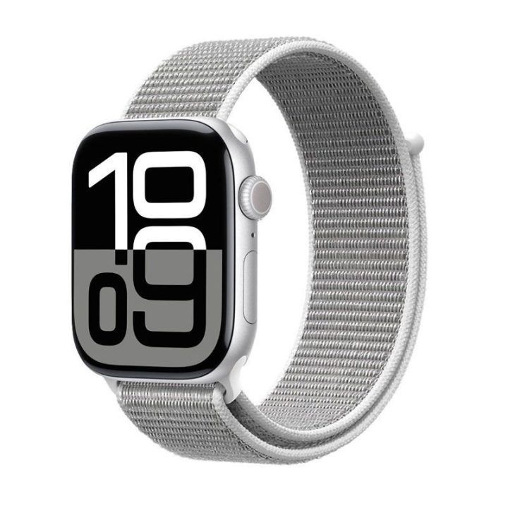 Dirželis Apple Watch 44/45/46/49 mm, sidabro pilkas