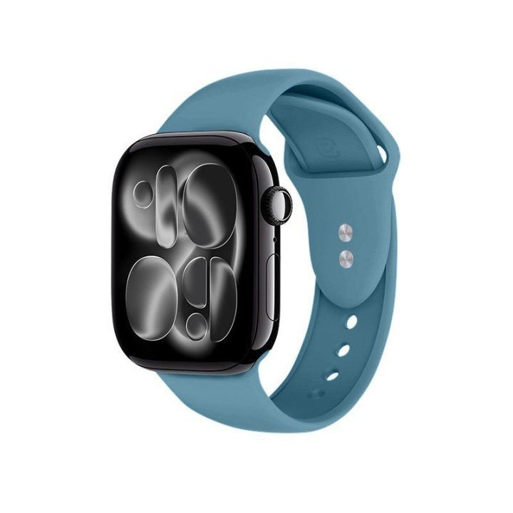 Dirželis Apple Watch, tamsiai mėlynas, Liquid Band