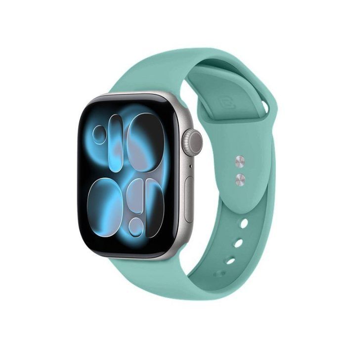 Apple Watch dirželis iš skysto silikono, turkio spalvos