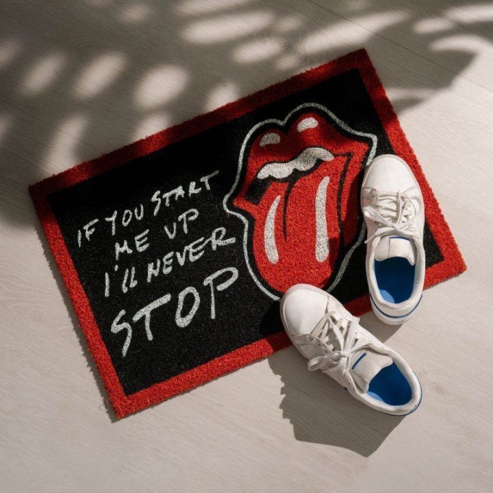 Durų kilimėlis Rolling Stones, 40 × 60 cm