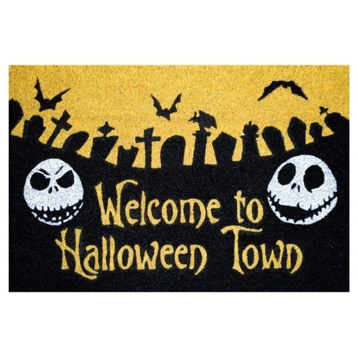 Disney Nightmare Before Christmas durų kilimėlis, 40 × 60 cm