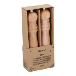 Alpina druskos ir pipirų malūnėlių rinkinys, 25 cm, 2 vnt