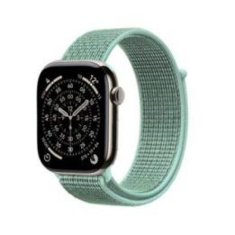Laikrodžio dirželis Apple Watch 38/40/41/42 mm, žalias, Crong Nylon