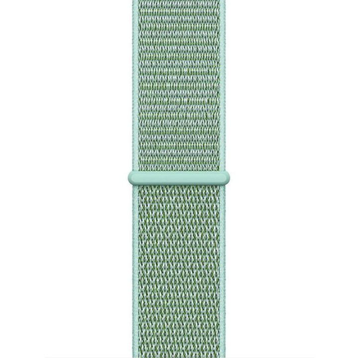 Laikrodžio dirželis Apple Watch 38/40/41/42 mm, žalias, Crong Nylon