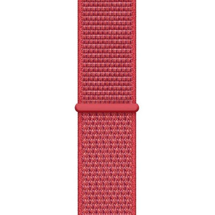 Laikrodžio dirželis Crong Nylon Apple Watch 38/40/41/42 mm, raudonas